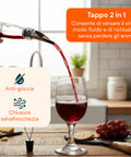 Set Sommelier 6 Pezzi in Valigetta Elegante in Alluminio