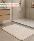Tappeto Memory Foam Beige 50x80cm