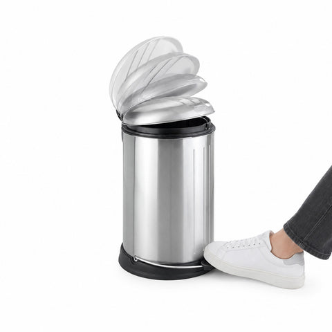 Mülleimer Easy Close Lagun Inox 12l