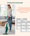 Kit Ricambi VK130 VK131 – 12 Sacchetti, 2 Filtri, 20 Profumatori Stick