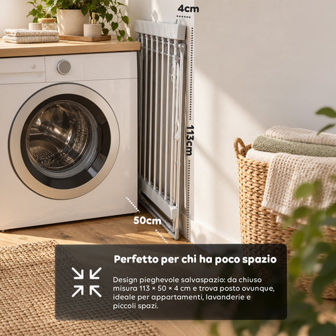 Beheizbarer Aluminium-Wäscheständer – 8 Stangen und faltbares Design