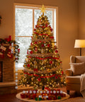 Albero di Natale Realistico Verde 210 cm e 631 Rami – Stile Tradizionale