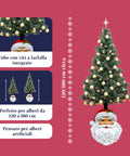 Supporto Albero di Natale Dipinto a Mano – Decorazione Unica e Divertente