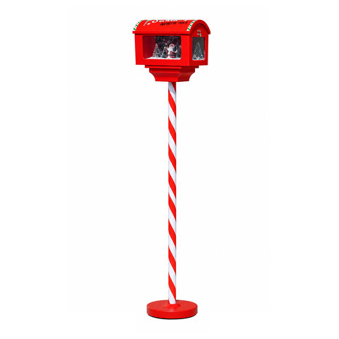 Weihnachtslaterne mit Schneegestöber, Musik und LED-Leuchten – 4 Varianten