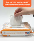 Salviettine Baby 72 / 864 pz – Morbide a Nido d’Ape Fragranza Latte d' Avena e Riso, Aloe o Crema al Talco