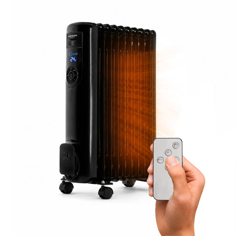 Ölradiator 2000W 9 Elemente mit 3 Leistungsstufen und Timer