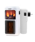 Stufetta Elettrica da Parete 400W con Design Compatto e Temperatura Regolabile