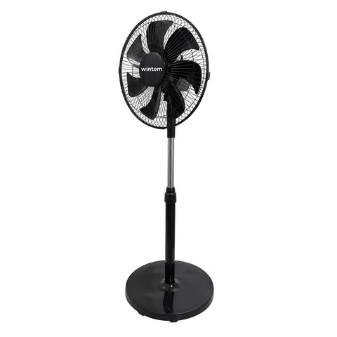 Ventilatore a Piantana 40W con  7 Pale, 3 Velocità, Altezza Regolabile 80-100cm
