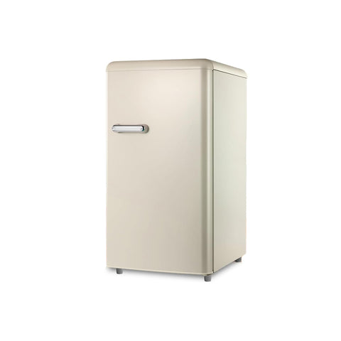 Monotür-Kühlschrank Retro 100l Creme