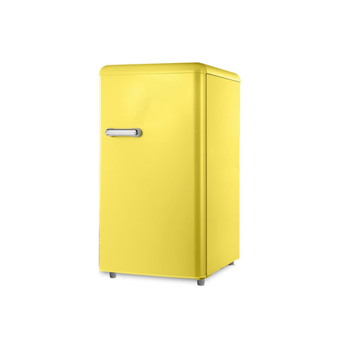 Frigorifero Monoporta Retro 100l Giallo