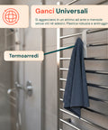 Ganci Multiuso in Plastica Resistente per Casa e Ufficio – Set da 10