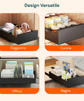 Cassetto Universale Estraibile 25x43 cm in Acciaio - Portata 10kg