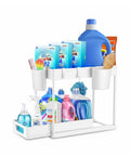 Organizer Multiuso 40x21,5x37cm con Ripiani e Accessori Inclusi