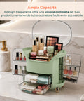 Organizer Make Up Inclinato a Gradini – Design Moderno e Funzionale in 2 Colorazioni