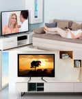 Piedistallo Doppio Supporto Per Tv E Monitor Da 23 A 75 Pollici