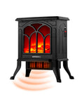 Camino Elettrico Decorativo 1500W con Termostato – Stufa Persefone