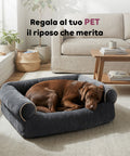 Cuccia Divano Morbida per Cani e Gatti Varie Taglie e Colorazioni