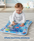 Materassino Acqua Sensoriale Baby con 6 Giochi Galleggianti in PVC
