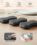 Set Silicone Cucina 5 Pezzi – Tappetino Lavello e Spugne Ultra-Assorbenti