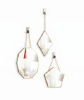 Set Specchi Moderni con Cornice in Ferro – Diamante, Rombo e Pentagono