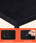 Tavolino da Salotto 40x26x58 cm – Struttura in Ferro con Ripiano in MDF