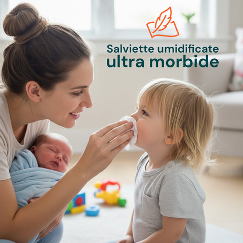 Babytücher 72 / 864 St. – Weich, Wabenstruktur, Duft nach Hafer- & Reismilch, Aloe oder Talkcreme
