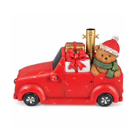 Dekorativer Christbaumständer bis 180 cm – 7 handbemalte Motive aus Eisen und Magnesium, Modelle mit LED-Leuchten, Befestigung Ø 4 cm