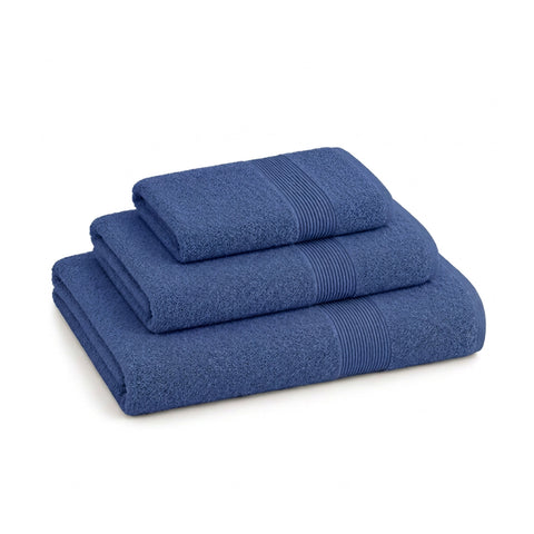 3er-Set Handtücher aus 100 % Baumwolle – 3-teiliges Badetuch-Set mit Badetuch 90x140, Handtuch 60x100 und Gästehandtuch 40x60 cm, weich und saugfähig, 6 Farben