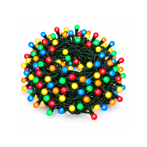 Lichterkette 500 LED Cherry, 12,5 m, 8 Lichtspiele, IP44