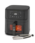 Friggitrice ad Aria 8l con Touch Led, 8 Programmi e Ricettario Incluso