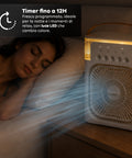 Ventilatore Portatile Ricaricabile Usb Nebulizzatore Serbatoio 600ml con Batteria Litio