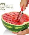 Affetta Melone e Anguria Inox 27,5cm – Taglia Cubetti e Fette Facile
