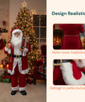 Decoro Natalizio Babbo Natale – Stile Classico Perfetto per Ingresso Soggiorno