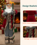 Decoro Natalizio Babbo Natale – Stile Classico Perfetto per Ingresso Soggiorno