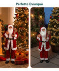 Decoro Natalizio Babbo Natale – Stile Classico Perfetto per Ingresso Soggiorno