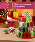 Calendari dell’Avvento – Versione Albero con Cassetti o Casette con Sticker