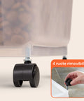 Dispenser Cibo per Cani e Gatti – 18L con Chiusura Ermetica