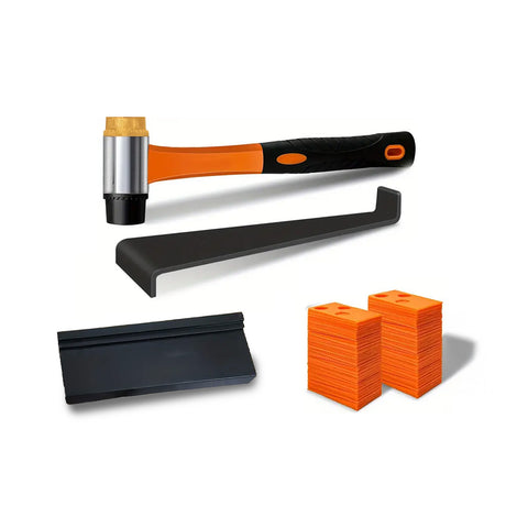 Bodenverlegewerkzeug-Set – Inklusive Hammer und Abstandshalter