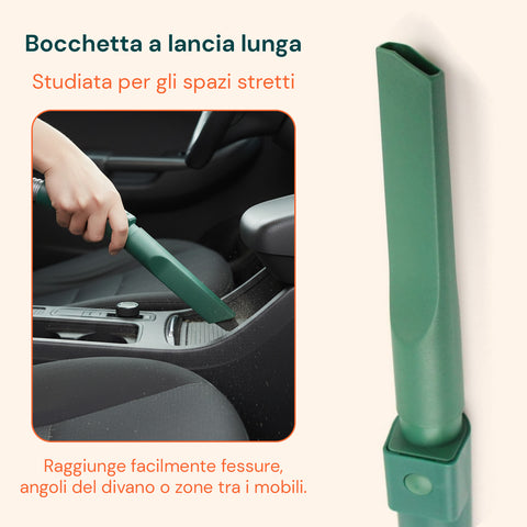 Set Accessori Folletto Compatibile VK130 in Poi – Lancia, Pennello, Adattatore