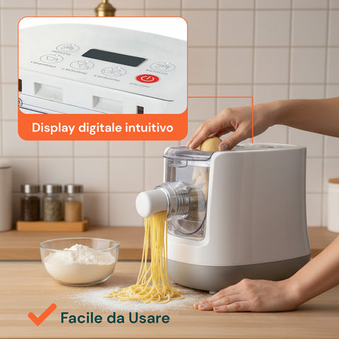 Macchina per la Pasta Elettrica Antonina – 13 Trafile e Accessori