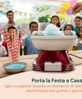 Macchina Zucchero Filato 500W Fatto in Casa – Include Cucchiaio Dosatore