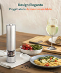 Macinaspezie Cordless A Batteria Con Luce Led