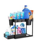 Organizer Multiuso 40x21,5x37cm con Ripiani e Accessori Inclusi