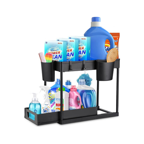 Mehrzweck-Organizer 40x21,5x37cm mit Einlegeböden und Zubehör inklusive