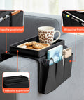 Organizer da Divano con Scomparto Rigido – Porta Telecomandi e Accessori