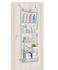 Organizer Verticale Pensile Multiuso da Porta a 6 Ripiani per Bagno o Cucina