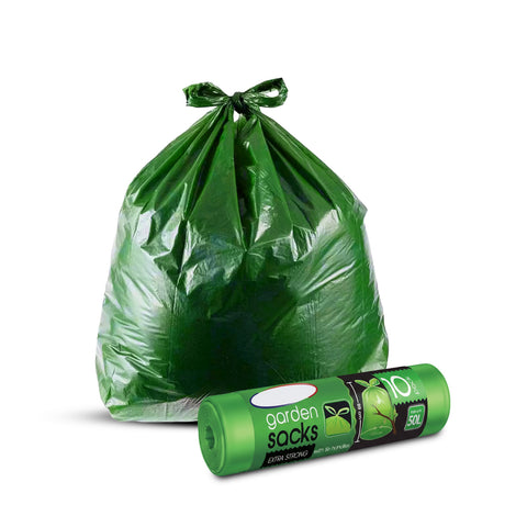 Müllbeutel mit Zugband, 10 Stück, 50l