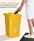 Set 3 Pattumiere Per Raccolta Differenziata