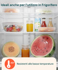 Coperchi Silicone Estensibili – Set 6 Misure da 6 a 19,6 cm Riutilizzabili BPA Free