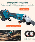 Set Completo per Fai da Te con Avvitatore a Batteria e Trapano a Percussione Multifunzione